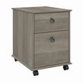 thumbnail image 2 of Bush Furniture Homestead Farmhouse Mobile Cabinet in Driftwood Gray, 2 of 5