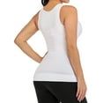 thumbnail image 4 of KingShop Womens Seamless Slimming Vest Spaghetti Strap Shapewear Tank Tops Body Shaper, 4 of 7