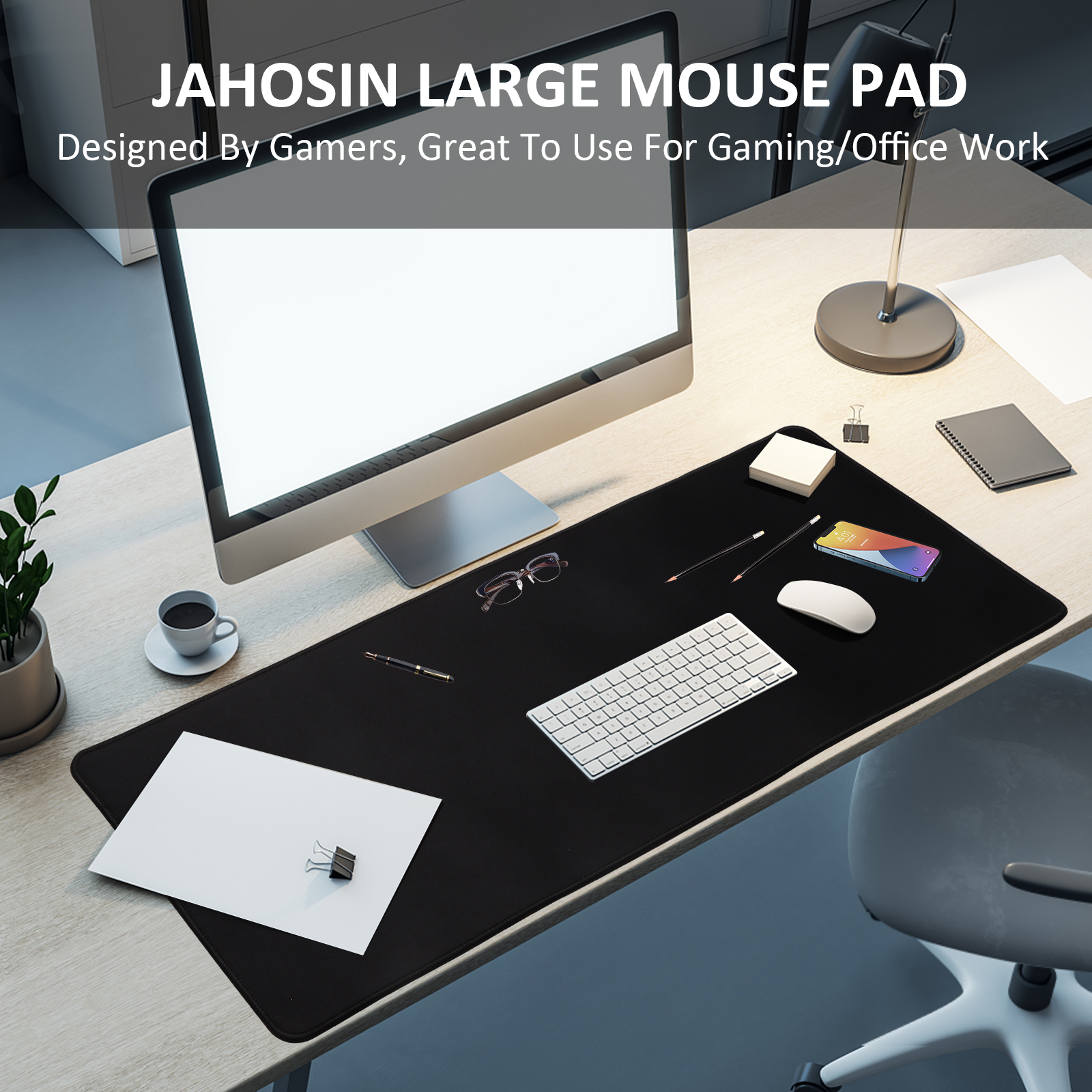 Jahosin Extended Gaming Mouse Pad, 35.4 x 15.7 Inches photo 5