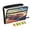 Speed Racer, variant on 13-Pocket Expanding File Folder—Nylon Accordion File Organizer with Handwritten Labels, Vintage Dinosaur Collage