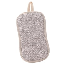 6 Pieces Scrubber Sponges No Odor Dish Sponge for Bathroom Dishes Pots Pans Beige