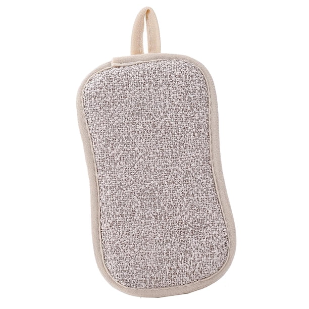 6 esponjas para fregar, paños de limpieza multiusos para cocina y hogar. Beige