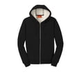 thumbnail image 3 of CornerStone Unisex Heavyweight Sherpa Lined Hooded Fleece Jacket | Zip Hoodie for Men & Women, Casual Sweatshirt, 3 of 4