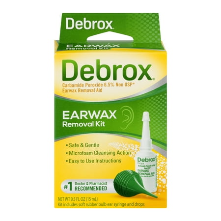 debrox removal kit earwax oz fl walmart