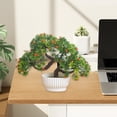 thumbnail image 6 of HongHeng Artificial Small Plant 1pc Fake Flower Potted Plant Bathroom for Indoor Decor Window Tabletop office Colorful, 6 of 6