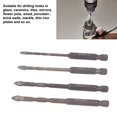 thumbnail image 3 of Cement Drill Bit, Durable Laber Saving Multifunctional 1/4 inch Shank Masonry Concrete Drill Bit Multiple Sizes  for Flower Pots, 3 of 7