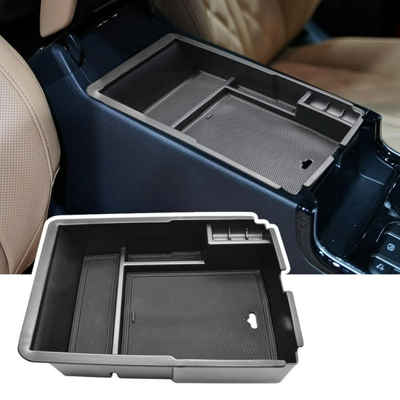 For 2021-2025 Kia Sorento Car Center Console Armrest Storage Box Organizer Black