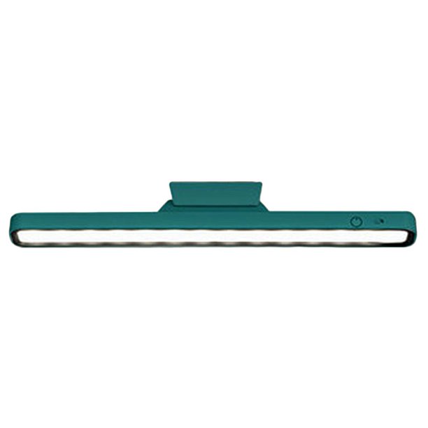 Lámpara de escritorio magnética Stentless Atmosphere Lámparas de mesa 2000mAh para armario (verde)