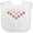 AA-White, variant on Inktastic Ten Pins for Bowling Boys or Girls Baby Bib