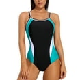 thumbnail image 1 of Maillot de Bain d'Entraînement une Pièce Athlétique pour Femmes Racerback Training Maillot de Bain, 1 of 6