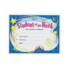 Student of the Week Certificates, 8-1/2 x 11, White Border, 30/Pack