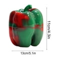 thumbnail image 3 of Bolas de perro indestructibles | Juguete de morder con temática navideña para perros pequeños y medianos | Entrenamiento interactivo de alta elasticidad, plástico verde, 9 cm, promueve la salud, 3 of 6