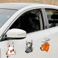 thumbnail image 5 of Funny Cat Car Stickers Set of 3, 5 of 5
