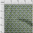 thumbnail image 1 of oneOone Cotton Cambric Fabric Zig Zag Flame Stitch Decor Fabric Printed BTY 56 Inch Wide, 1 of 3