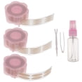 thumbnail image 1 of 1 Set of Mesh Lace Double Eyelid Stickers Invisible Double Eyelid Pastes (Pink), 1 of 7