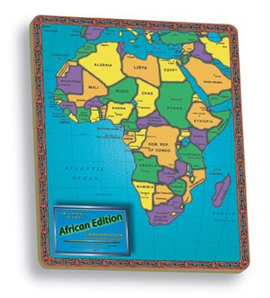 The Continent Puzzles: African Edition. Educational 37 Pieces  Walmart 