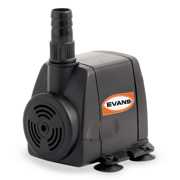 Bomba de Fuente 12 W Evans Aqua12W negro