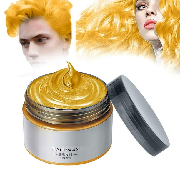Hgesaa Hair Wax Temporary Green Hair Wax For Hair Styling 4.23