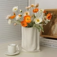 thumbnail image 3 of Florero de cerámica, arreglo floral for el hogar y la sala de estar, decoración de mesa del porche, 3 of 5
