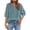 Blue-plus size tops, variant on FNFYFH Womens Plus Size Boho Tops Puff Sleeve Embroidered Crewneck Tee Shirt Loose Fit Tunic Blouse