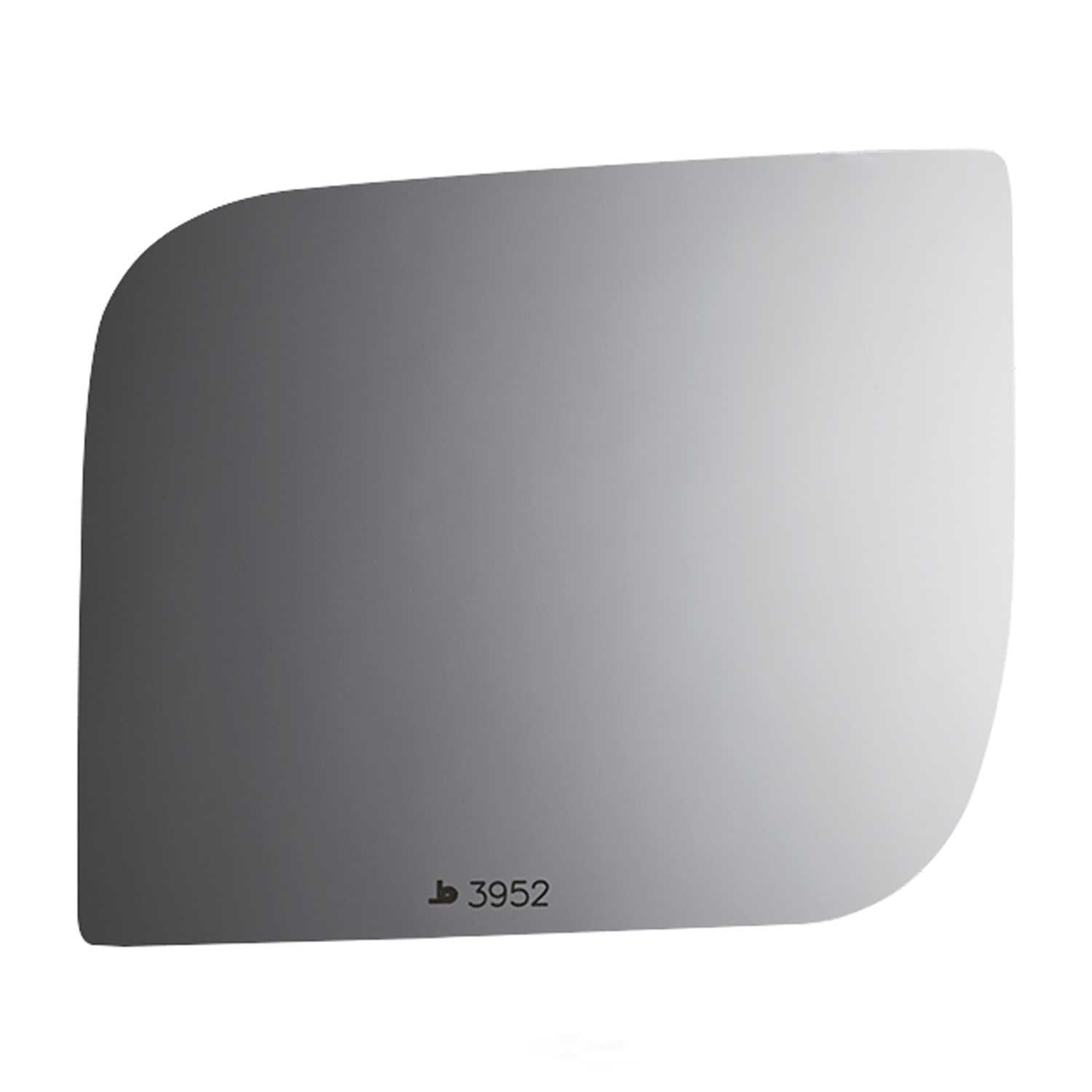 Burco Side View Mirror Replacement Glass - Clear Glass - 3952