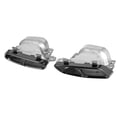 thumbnail image 1 of 2 puntas de escape cuádruples de acero inoxidable aptas para MercedesAMG A45 W176 CLA45 C117 2013-2018 (cromo negro), 1 of 12
