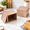 Gold, variant on Mini Pullman Loaf Pan With Lid 2-pack 4 Inch Square