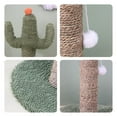 thumbnail image 4 of HOARBOEG Climbing Frame Christmas Tree Natural Sisal Scratch Column Simulation Pasture Large Wear- Scratch Toy Scratch Board, 4 of 7