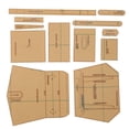 thumbnail image 1 of Leathercraft , Leather Craft Tool, Premium Transparent Acrylic Template, For Making Handbag Leather DIY, 1 of 8