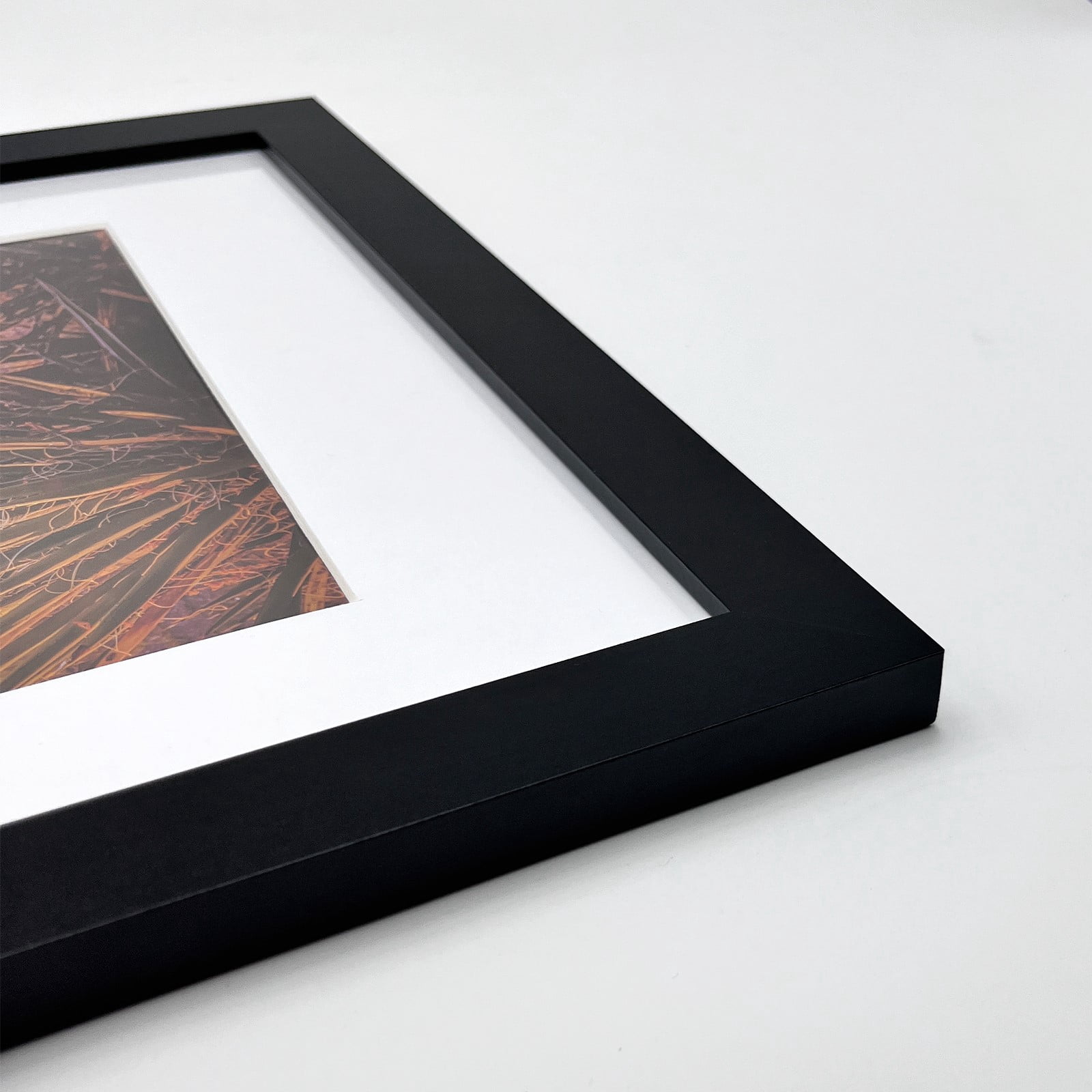 Picture Frame MDF Black 5*7" Wall Mount & Tabletop Display, Pack of 6