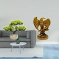 thumbnail image 2 of Árbol bonsái artificial,Árbol bonsái artificial para decoración de escritorio de interior y hogar,Escultura,Estatua de resina,figura decorativa para el hogar.,Esculturas de animales, 2 of 8