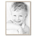 thumbnail image 2 of ArtToFrames 26" x 35" Clear Maple Picture Frame, 26x35 inch White Wood Poster Frame (WOM-4113),  Pack, 2 of 8