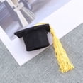 thumbnail image 2 of BRIGHTFUFU Capacitación de graduación de 24 piezas Toppers Mini Grad Cap con Tassel 2025 Graduación Cupcake Toppers Clase de 2025 Decoraciones de pasteles para favores de fiesta de graduación Amarillo, 2 of 8