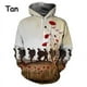 thumbnail image 4 of Sudadera con capucha para hombre y mujer con estampado 3D Lest We Forget, informal, de gran tamaño, ropa de calle, 4 of 5