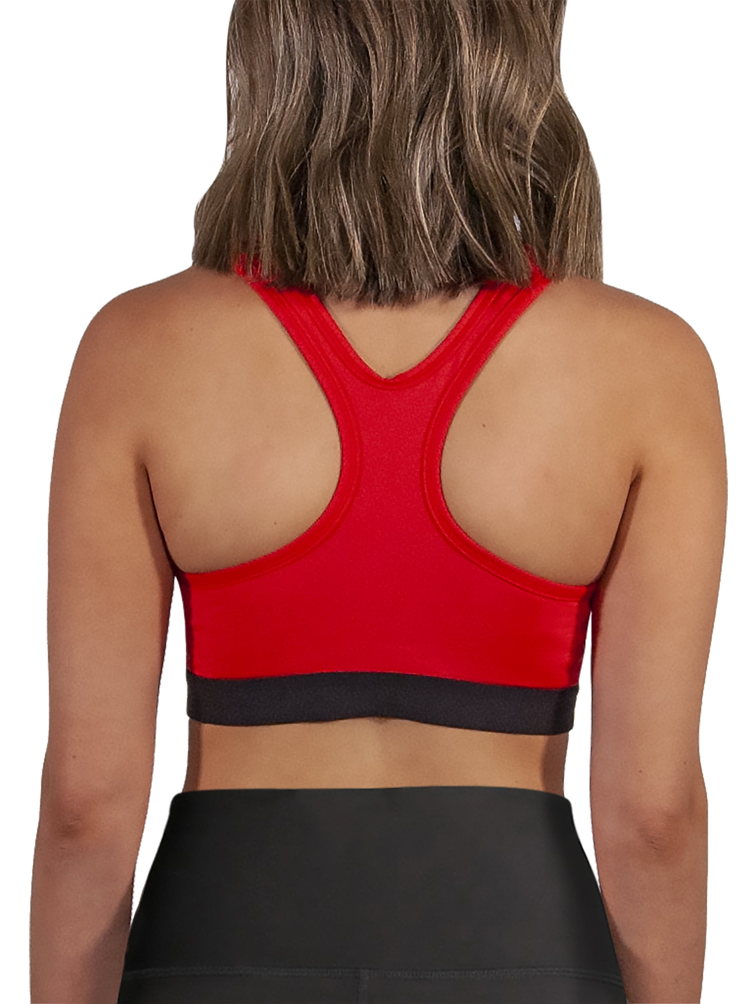 Avia Medium Support Racerback Sports Bra, 2 Pack