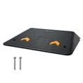 thumbnail image 5 of Upgraded Rubber Threshold Ramp, 4" Rise Door Ramp with 1 Channel, Natural Rubber Car Ramp with Non-Slip Textured Surface, 33069 lbs Load Capacity Curb Ramp for Wheelchair and Scooter, 5 of 10