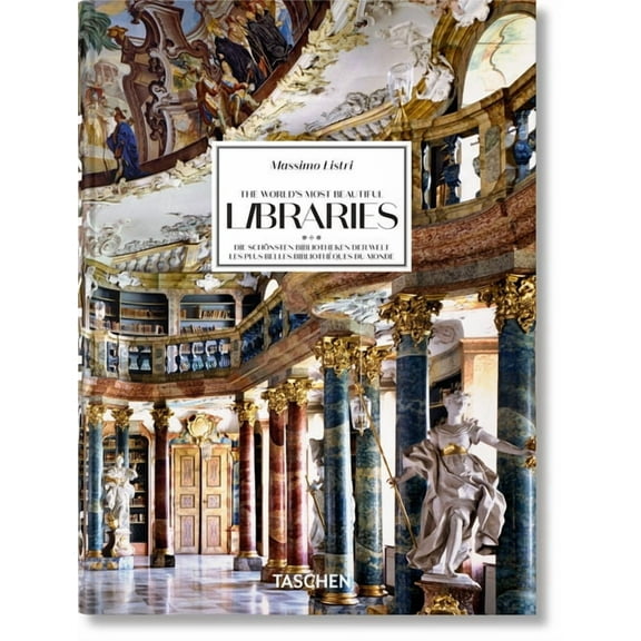 Massimo Listri. the World's Most Beautiful Libraries. 40th Ed., (Hardcover)