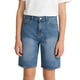 thumbnail image 1 of Vestido de Verano Corto sin Mangas Sudadera de Denim para Niñas con Cinco Bolsillos Y Estilo de Ropa de Trabajo Casual, Vestido Ligero de Pantalones Cortos de Moda para Uso Diario, 1 of 6