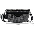 thumbnail image 6 of YOUI-GIFTS Men Women Sparkly Rhinestone Fanny Pack Glitter Crossbody Waist Bag Belt Bum Bag for Rave Party Festival, 6 of 6
