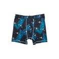 thumbnail image 4 of Wonder Nation Boys Boxer Brief Outer Space Underwear, 4-Pack, Sizes S-XL, 4 of 7