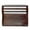 Burgundy, variant on Eel Skin Soft Leather Credit Card Holder E 170