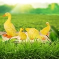 thumbnail image 3 of 4 piezas Grappige Standbeelden Jardín de hadas Familienmitgliednmitglied Beeldjes 4 piezas amarillo, 3 of 6