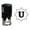 Black, variant on Printtoo Octagon Celtic Swirl Frame U Alphabet Monogram Initial Self Inking Rubber Stamp R-40 Office Stationary