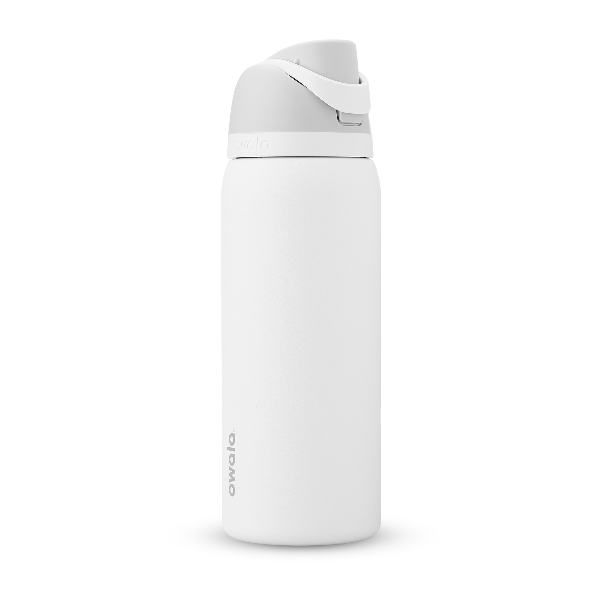 Owala FreeSip Stainless Steel Water Bottle, 32oz, Shy Marshmallow