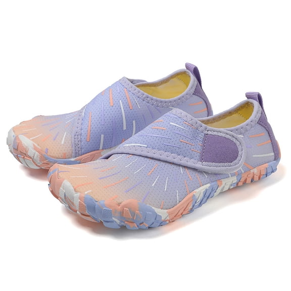 WAYUTE Girls Sneakers Lightweight Breathable Quick Drying for Sports Hiking Beach Comfortable Kids Water Shoes Casual Outdoor