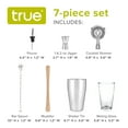 thumbnail image 5 of True 7 Piece Barware Set for Cocktails, Home Bar Gifts, Bartender Tools, 5 of 14