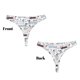 thumbnail image 3 of Balery Dachshund Dog Puppy Tangas de Algodón para Mujer con Estampado – Ropa Interior Sexy, Transpirable, G-string-X-Small, 3 of 6