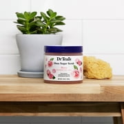 Dr Teals Shea Sugar Body Scrub with Rose Essential Oil, 19 oz.