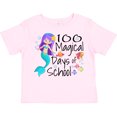 thumbnail image 3 of Inktastic 100 Magical Days of School with Blue Mermaid and Fish Boys or Girls Toddler T-Shirt, 3 of 5