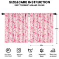 thumbnail image 2 of Pink Unicorns and Rainbows Pattern Blackout Kids Curtains,Childrens Insulated Curtains Set Of 2,Bedroom Essentials,Toddler Room Decor 52x63in(132x160cm), 2 of 4